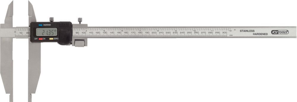 KS Tools Werkstat Messschieber ohne Spitzen digital 0 - 300mm Produktbild KS Tools Werkstat Messschieber ohne Spitzen digital 0 - 300mm