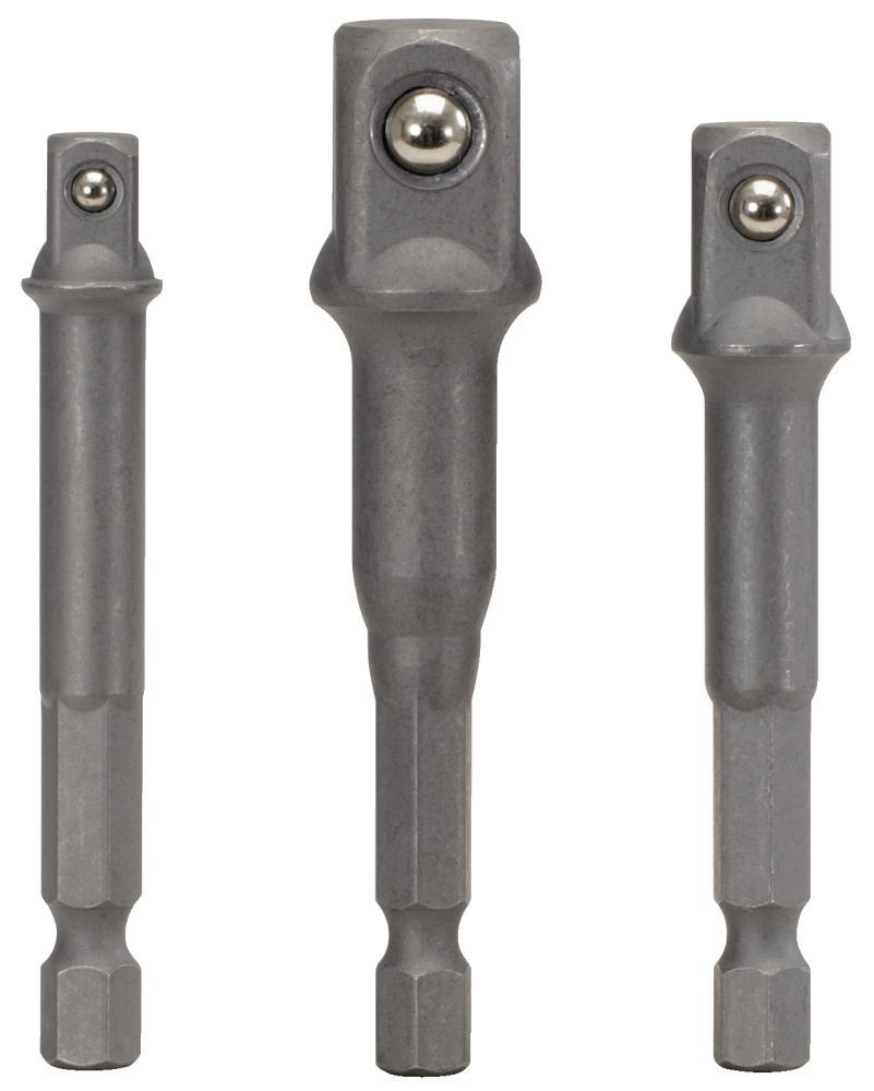 KS Tools 1/4 Zoll Vierkant Adapter Satz 3 teilig Produktbild KS Tools 1/4 Zoll Vierkant Adapter Satz 3 teilig