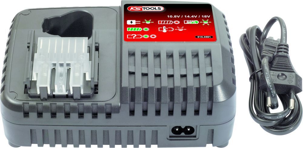 KS Tools Universal-Schnell Ladegerät für 18 V Produktbild KS Tools Universal-Schnell Ladegerät für 18 V
