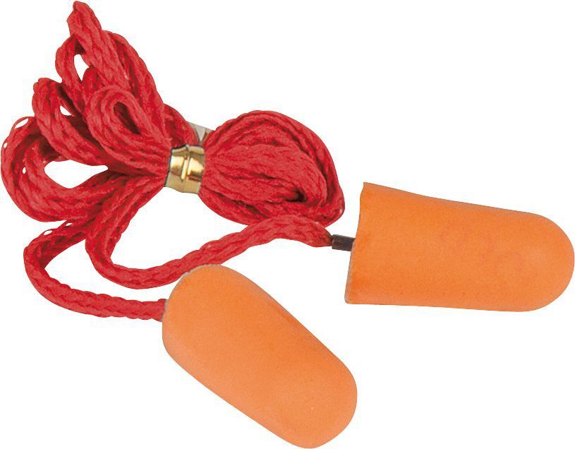 KS Tools Ohrstöpsel PU, mit Schnur, 20 Paar Produktbild KS Tools Ohrstöpsel PU, mit Schnur, 20 Paar