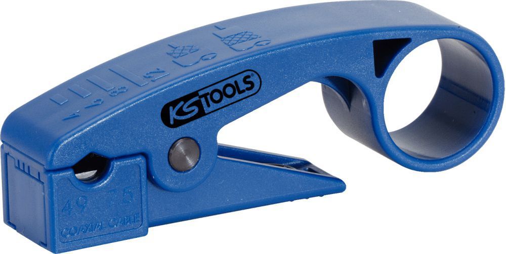 KS Tools Abisolierwerkzeug Koaxialkabel 7,5mm Produktbild KS Tools Abisolierwerkzeug Koaxialkabel 7,5mm