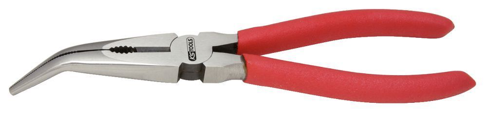 KS Tools Flachrundzange gebogen 165mm Produktbild KS Tools Flachrundzange gebogen 165mm
