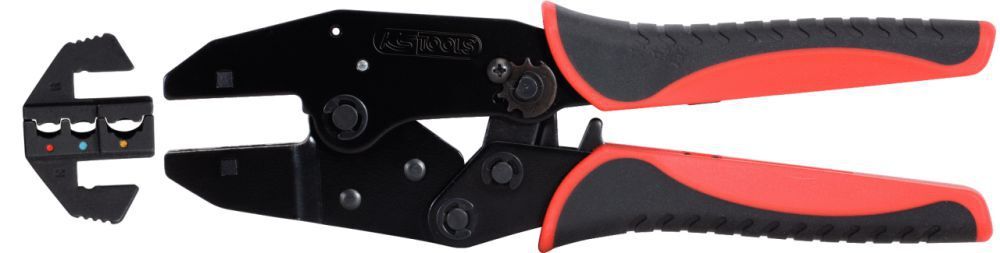 KS TOOLS Crimpzange 220mm für isolierte Kabelschuhe KS TOOLS Crimpzange 220mm für isolierte Kabelschuhe