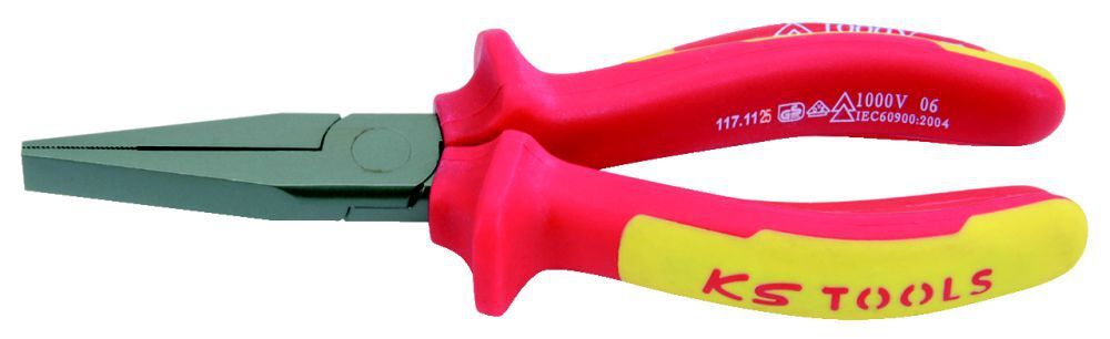 KS TOOLS ERGOTORQUE VDE Flachzange 170mm Produktbild KS TOOLS ERGOTORQUE VDE Flachzange 170mm