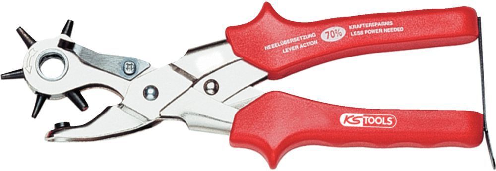 KS Tools Revolverlochzange hebelübersetzt 250mm Produktbild KS Tools Revolverlochzange hebelübersetzt 250mm