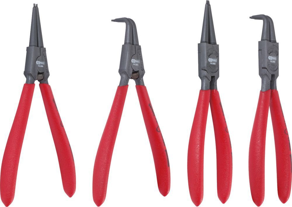 KS Tools Sicherungszangen-Satz 19-60 mm 4 tlg. Produktbild KS Tools Sicherungszangen-Satz 19-60 mm 4 tlg.