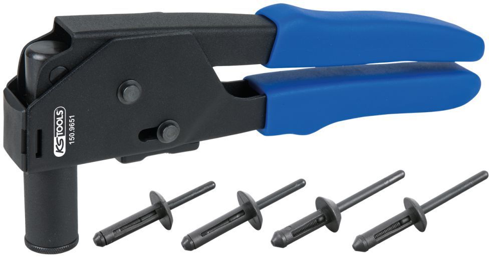 KS Tools Kunststoff-Nietzangen-Satz mit Nieten, 41-tlg. Produktbild KS Tools Kunststoff-Nietzangen-Satz mit Nieten, 41-tlg. bild 2
