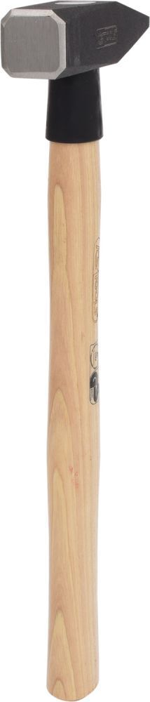 KS Tools Schlosserhammer mit Hickorystiel 500g Produktbild KS Tools Schlosserhammer mit Hickorystiel 500g bild 2