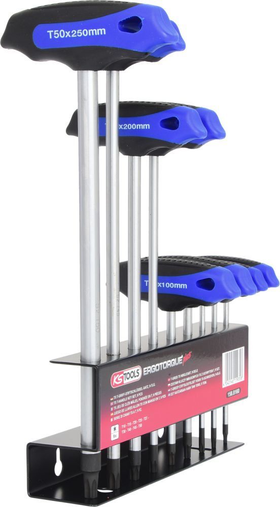 KS Tools ERGOTORQUEplus T Griff Torx Winkelstiftschlüssel Satz 9 Teile Produktbild KS Tools ERGOTORQUEplus T Griff Torx Winkelstiftschlüssel Satz 9 Teile bild 4