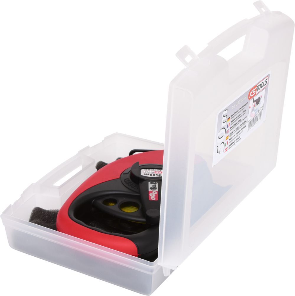 KS Tools Rahmenbandmaß mit gelbem Stahlband Kunststoffgehäuse 50m Produktbild KS Tools Rahmenbandmaß mit gelbem Stahlband Kunststoffgehäuse 50m bild 2