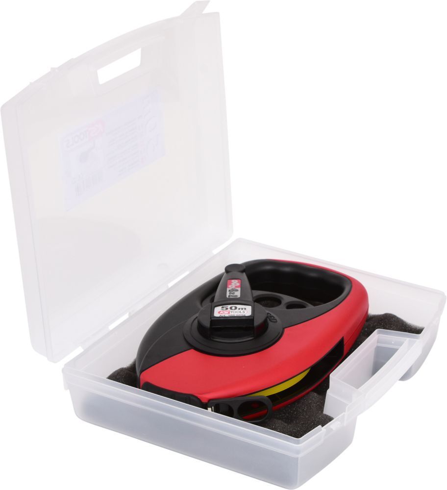 KS Tools Rahmenbandmaß mit gelbem Stahlband Kunststoffgehäuse 50m Produktbild KS Tools Rahmenbandmaß mit gelbem Stahlband Kunststoffgehäuse 50m bild 4