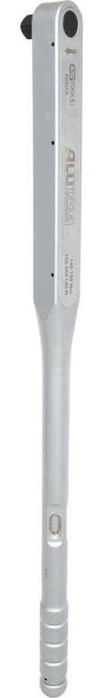 KS Tools 3/4"ALUTORQUEprecision-Drehmomentschlüssel, 140-760Nm, Rechtsanzug, Einzelvierka KS Tools 3/4"ALUTORQUEprecision-Drehmomentschlüssel, 140-760Nm, Rechtsanzug, Einzelvierka