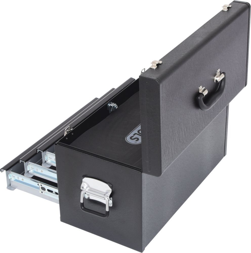 KS Tools Werkzeugtruhe mit 3 Schubladen-schwarz, L508xH255xB303mm Produktbild KS Tools Werkzeugtruhe mit 3 Schubladen-schwarz, L508xH255xB303mm bild 2