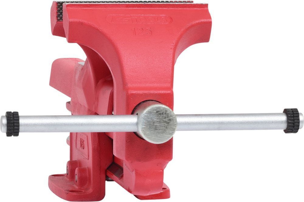 KS Tools Schraubstock ohne Rundteller, 120 mm KS Tools Schraubstock ohne Rundteller, 120 mm