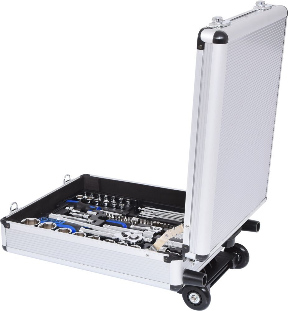 KS Tools 1/4 Zoll und 1/2 Zoll CHROMEplus Werkzeug Satz 90 teilig Produktbild KS Tools 1/4 Zoll und 1/2 Zoll CHROMEplus Werkzeug Satz 90 teilig bild 2