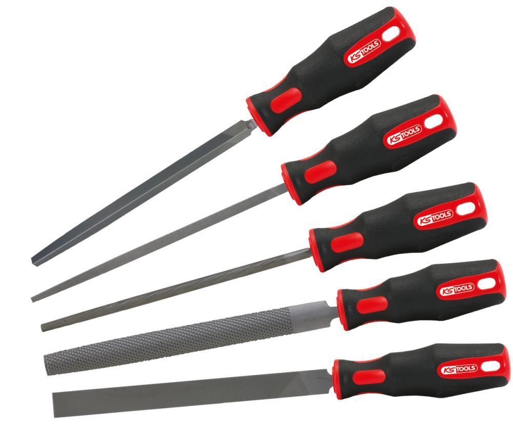 KS Tools Werkstattfeilen Satz 5 teilig Produktbild KS Tools Werkstattfeilen Satz 5 teilig