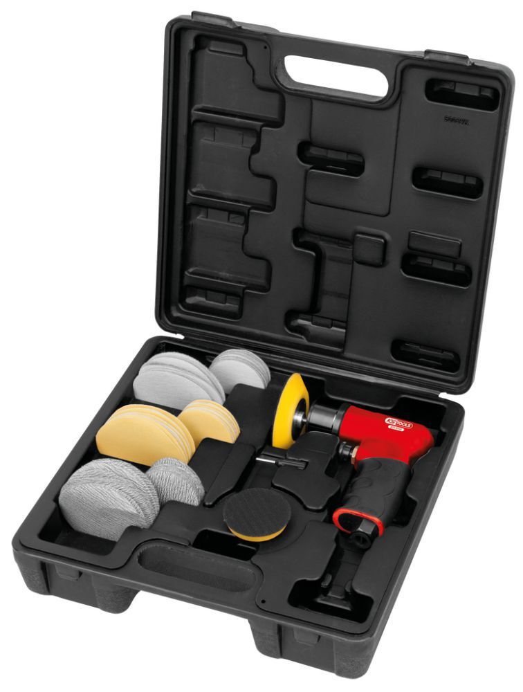 KS Tools Mini-Druckluft-Exzenterschleifer-Satz, 63-tlg. Produktbild KS Tools Mini-Druckluft-Exzenterschleifer-Satz, 63-tlg.