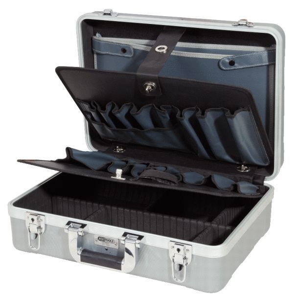 KS Tools ABS Hartschalen-Werkzeugkoffer mit Aluminiumrahmen, 471x338x154mm Produktbild KS Tools ABS Hartschalen-Werkzeugkoffer mit Aluminiumrahmen, 471x338x154mm