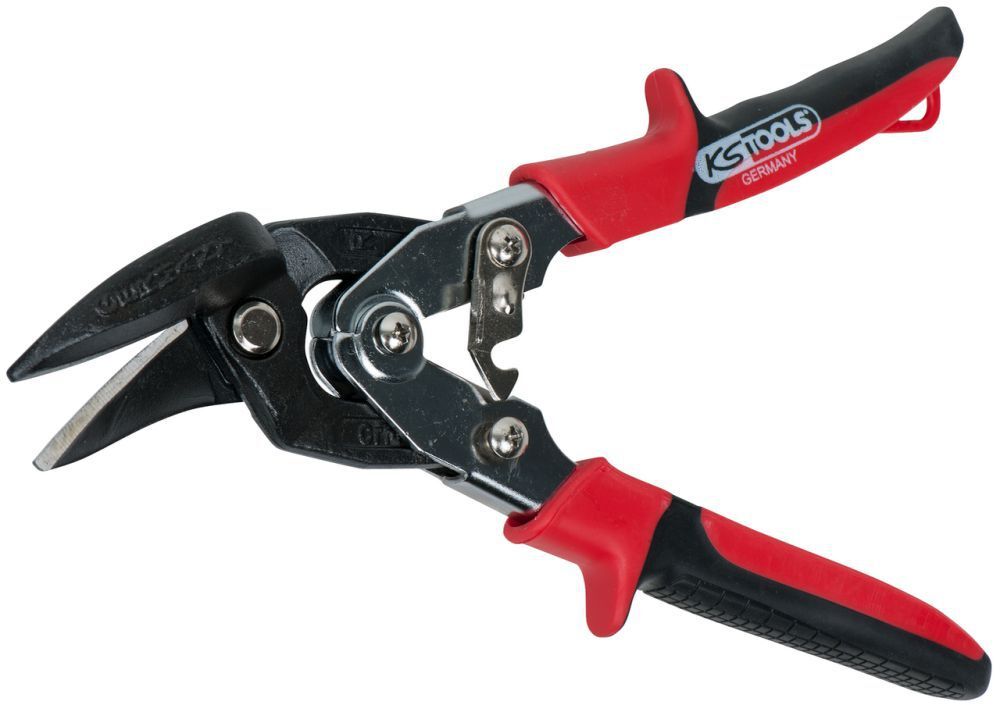 KS Tools Figuren-Durchlaufschere, rechtsschneidend Produktbild KS Tools Figuren-Durchlaufschere, rechtsschneidend