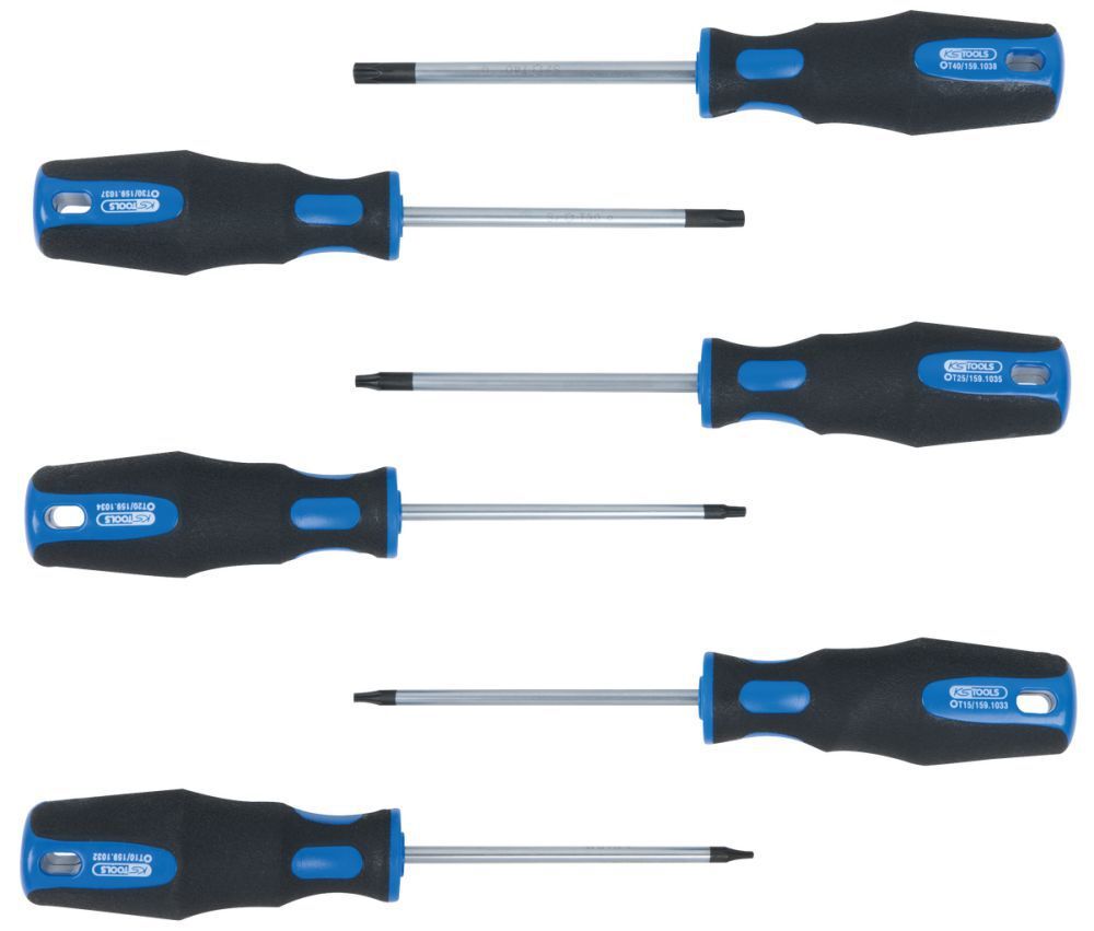 KS Tools ERGOTORQUEplus Schraubendreher-Satz, 6-tlg., Torx Produktbild KS Tools ERGOTORQUEplus Schraubendreher-Satz, 6-tlg., Torx