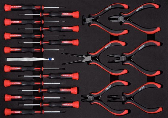 KS Tools Feinmechanik Werkzeug Satz 21-teilig Produktbild KS Tools Feinmechanik Werkzeug Satz 21-teilig