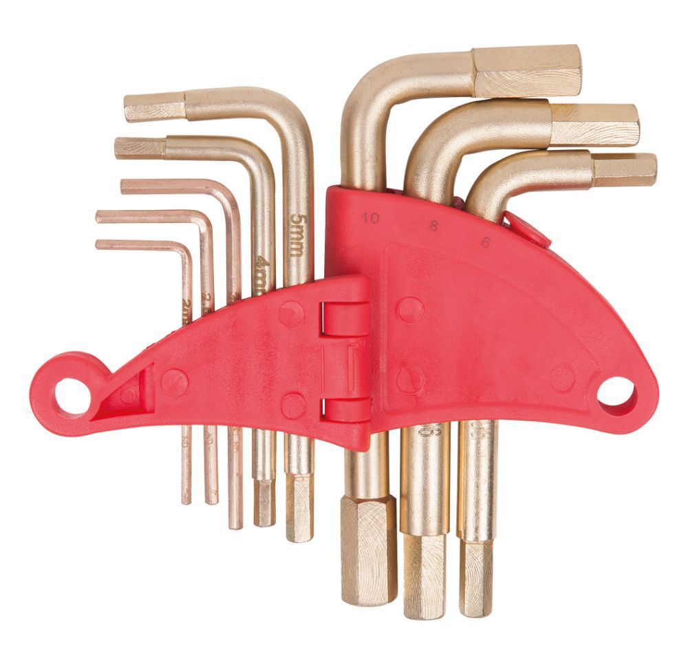 KS Tools BRONZEplus Innensechskant Winkelstiftschlüssel Satz 9 Teile Produktbild KS Tools BRONZEplus Innensechskant Winkelstiftschlüssel Satz 9 Teile bild 2