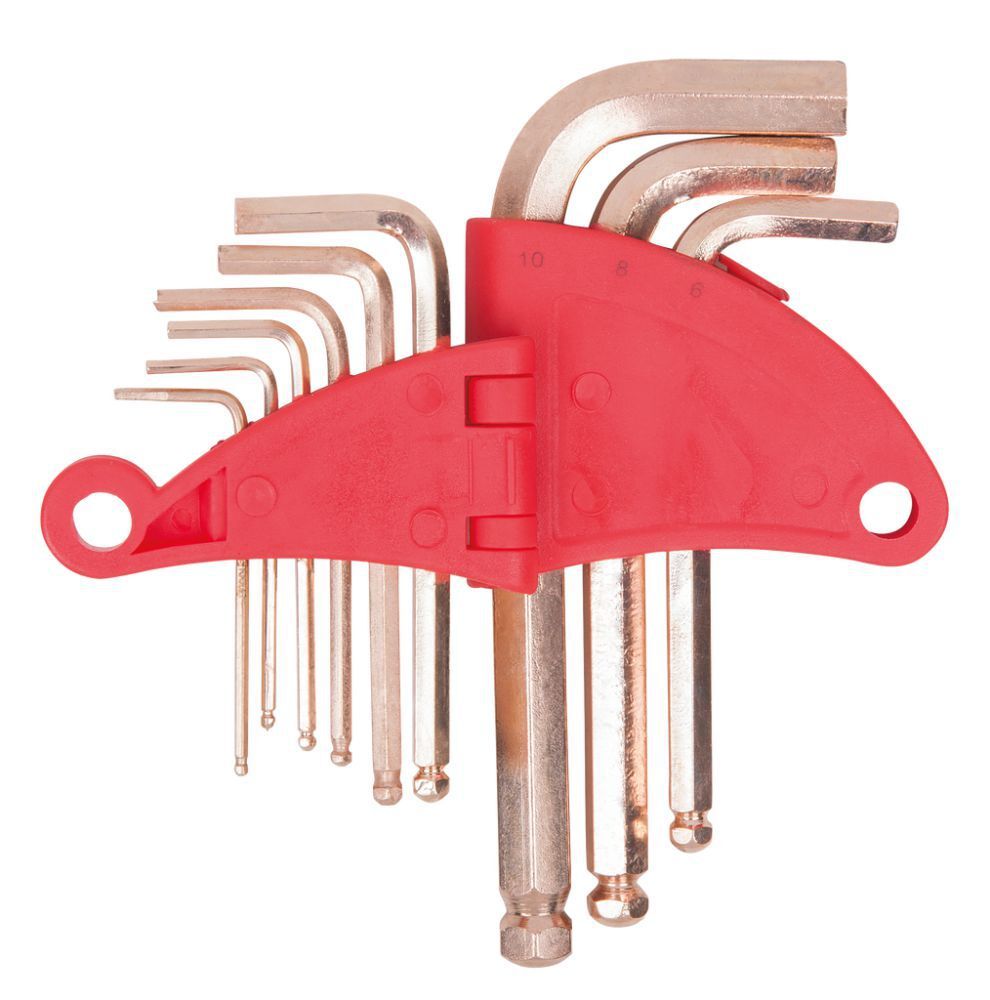 KS Tools BRONZEplus Innensechskant Winkelstiftschlüssel Satz 9 Teile mit Kugelkopf Produktbild KS Tools BRONZEplus Innensechskant Winkelstiftschlüssel Satz 9 Teile mit Kugelkopf bild 2