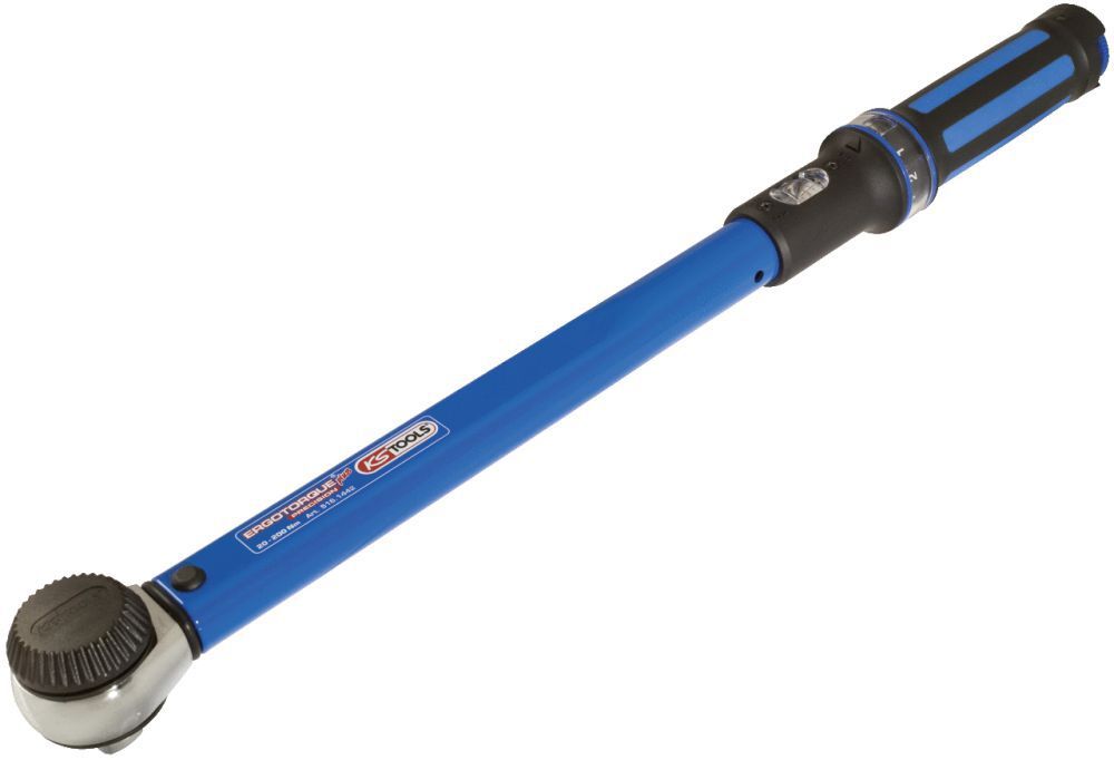 KS Tools 1/2" ERGOTORQUE®precision Ratschen-Drehmomentschlüssel Drehknopf, 10-100Nm Produktbild KS Tools 1/2" ERGOTORQUE®precision Ratschen-Drehmomentschlüssel Drehknopf, 10-100Nm