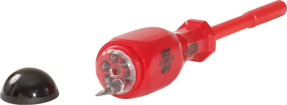 KS Tools 1/4" Bit-Schraubendreher mit Schutzisolierung und Magazin Produktbild KS Tools 1/4" Bit-Schraubendreher mit Schutzisolierung und Magazin bild 5
