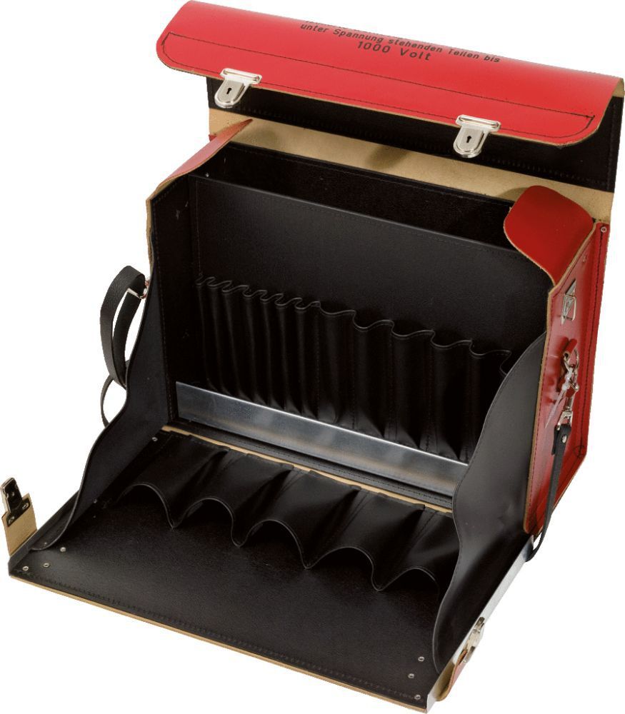 KS Tools Werkzeugkoffer leer Leder Produktbild KS Tools Werkzeugkoffer leer Leder bild 2