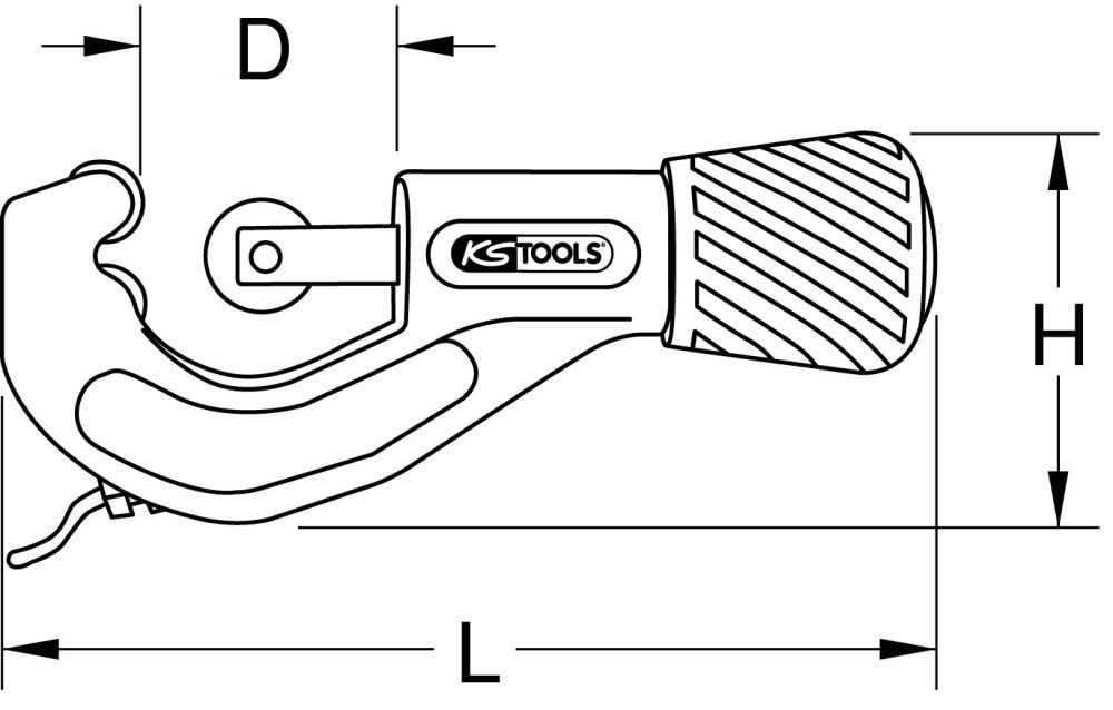 KS TOOLS Teleskop-Rohrabschneider 6-38mm 156mm Produktbild KS TOOLS Teleskop-Rohrabschneider 6-38mm 156mm bild 3