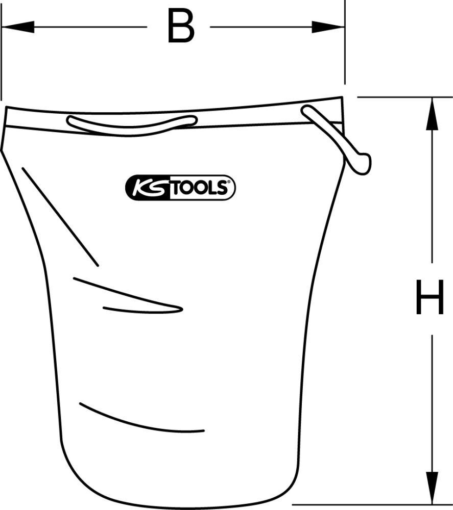 KS Tools Tragetasche für Arbeitsschutzhelm, 500mm Produktbild KS Tools Tragetasche für Arbeitsschutzhelm, 500mm bild 2