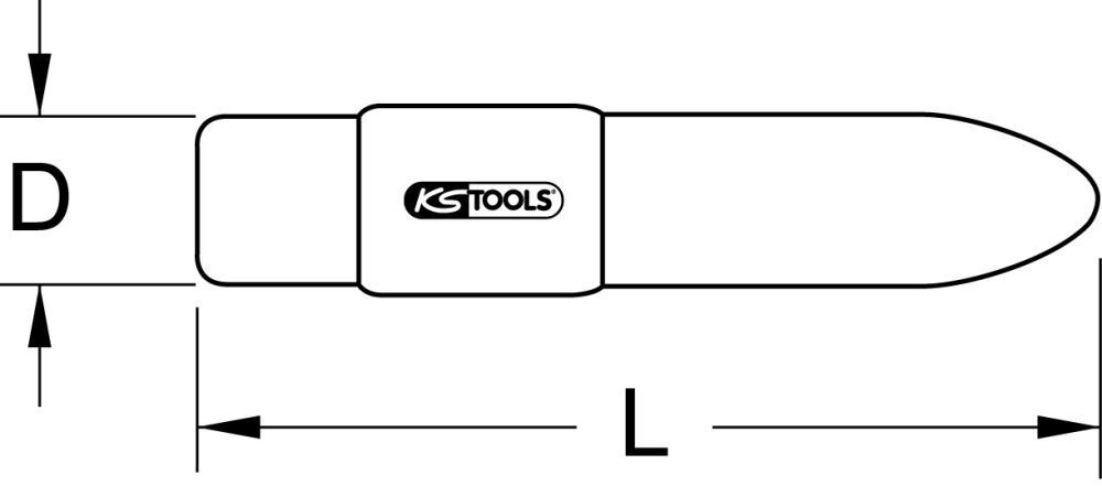 KS Tools LED-Lampe mit Schutzisolierung, 90mm Produktbild KS Tools LED-Lampe mit Schutzisolierung, 90mm bild 2