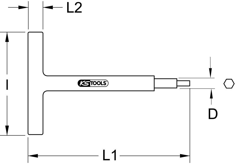 KS Tools T-Griff-Innensechskant-Stiftschlüssel mit Schutzisolierung, 6x250mm KS Tools T-Griff-Innensechskant-Stiftschlüssel mit Schutzisolierung, 6x250mm