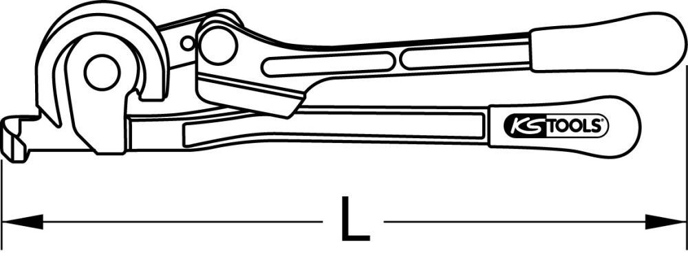 KS Tools 3 in1 Mini Bieger Durchmesser 1/4" 5/16" und 3/8" Produktbild KS Tools 3 in1 Mini Bieger Durchmesser 1/4" 5/16" und 3/8" bild 2