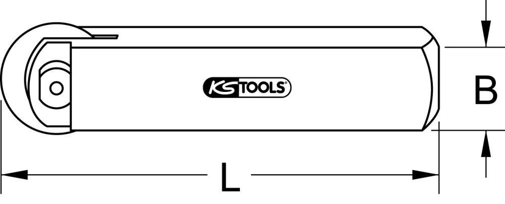 KS Tools Schneidradschaft für Abstechgerät Variante 2 Produktbild KS Tools Schneidradschaft für Abstechgerät Variante 2 bild 2