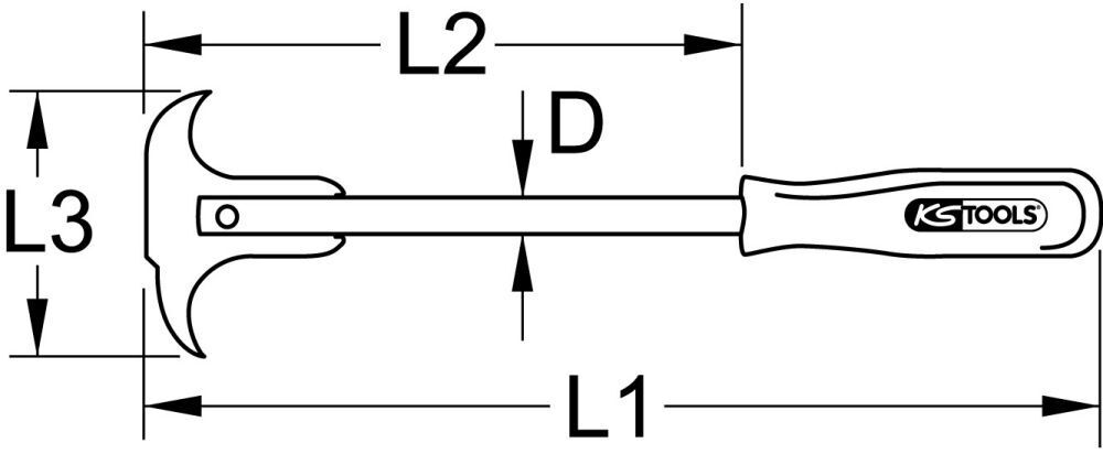 KS Tools Dichtring-Demontagewerkzeug, 300mm Produktbild KS Tools Dichtring-Demontagewerkzeug, 300mm bild 2