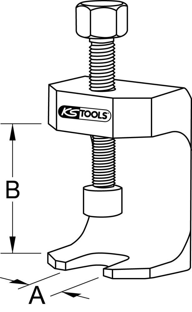 KS Tools Universal-Wischarm-Abzieher Typ 3, 17mm Produktbild KS Tools Universal-Wischarm-Abzieher Typ 3, 17mm bild 4