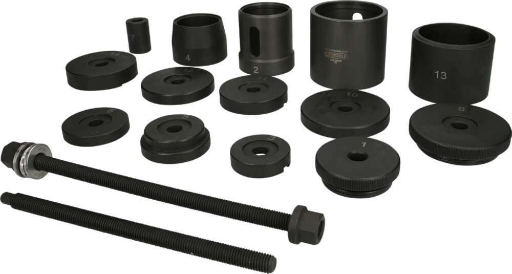 KS Tools Achskörperlagerwerkzeug Satz für BMW Hinterachse 19 Teile Produktbild KS Tools Achskörperlagerwerkzeug Satz für BMW Hinterachse 19 Teile