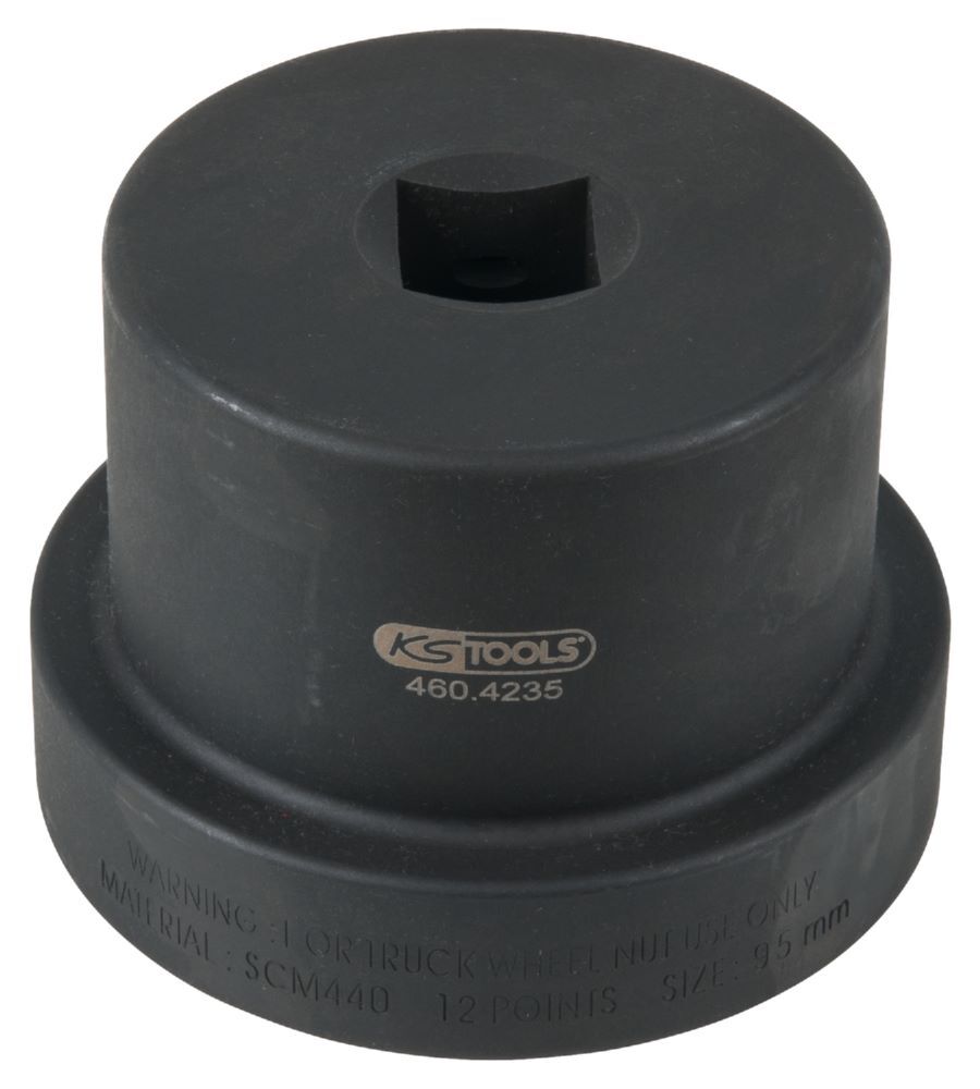 Produktbild KS Tools Achsmuttern Schlüssel mit Führungsbund 12 kant 95 mm