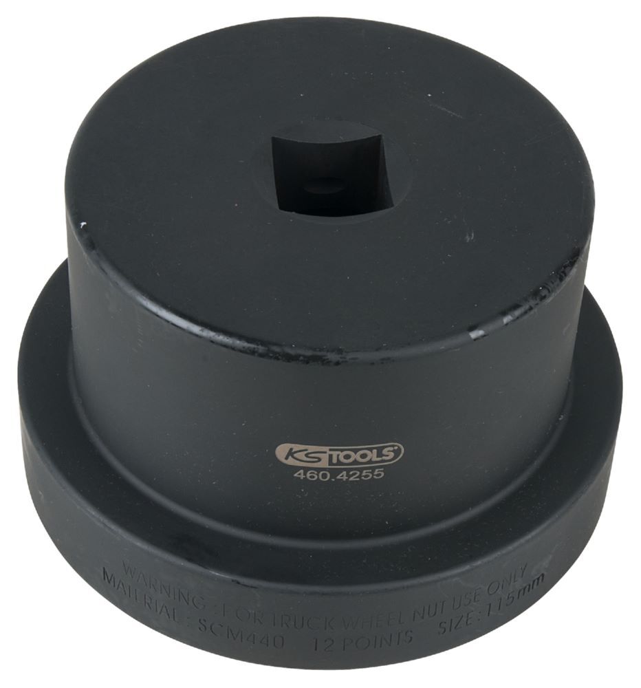 Produktbild KS Tools Achsmuttern Schlüssel mit Führungsbund 1 Zoll 12 kant 115 mm