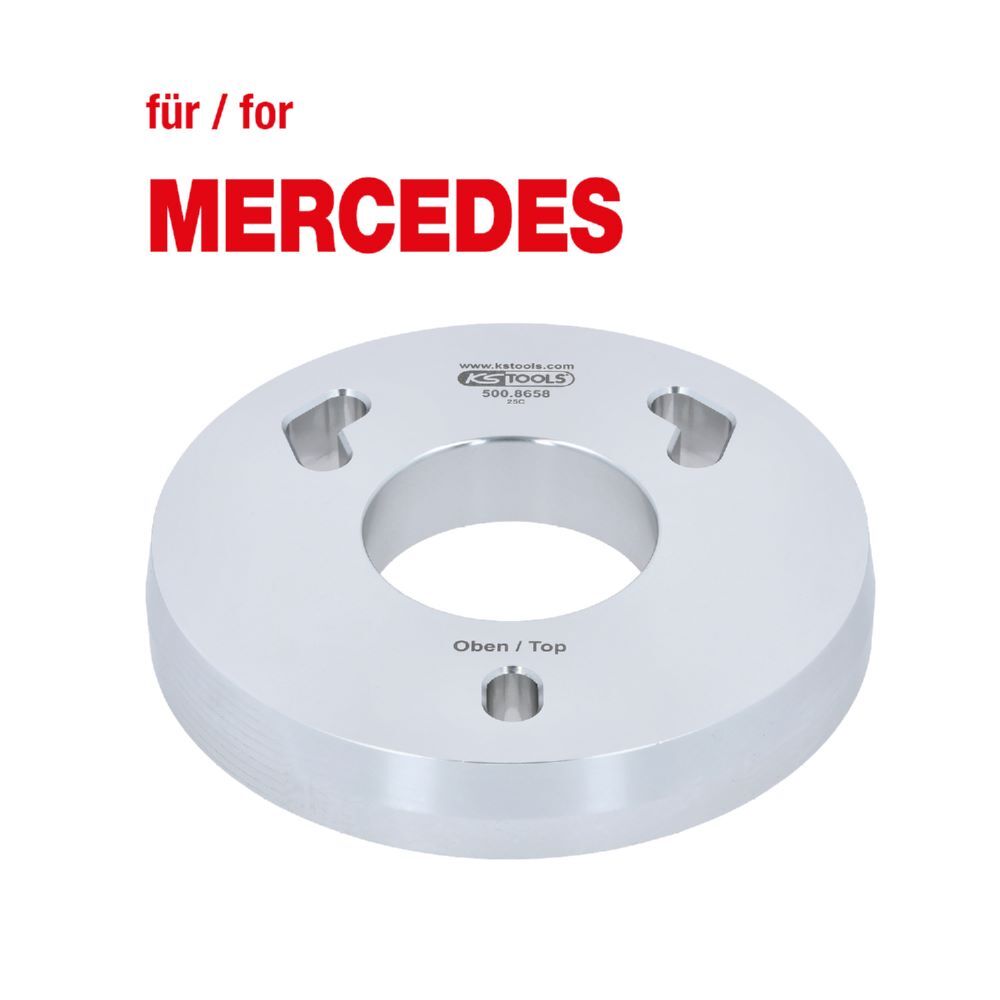 Produktbild KS Tools Adapterplatte für Mercedes Durchmesser 145 mm