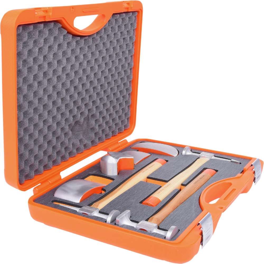 KS Tools Aluminium Karosserie Ausbeul Satz 7 Teile Produktbild KS Tools Aluminium Karosserie Ausbeul Satz 7 Teile bild 7