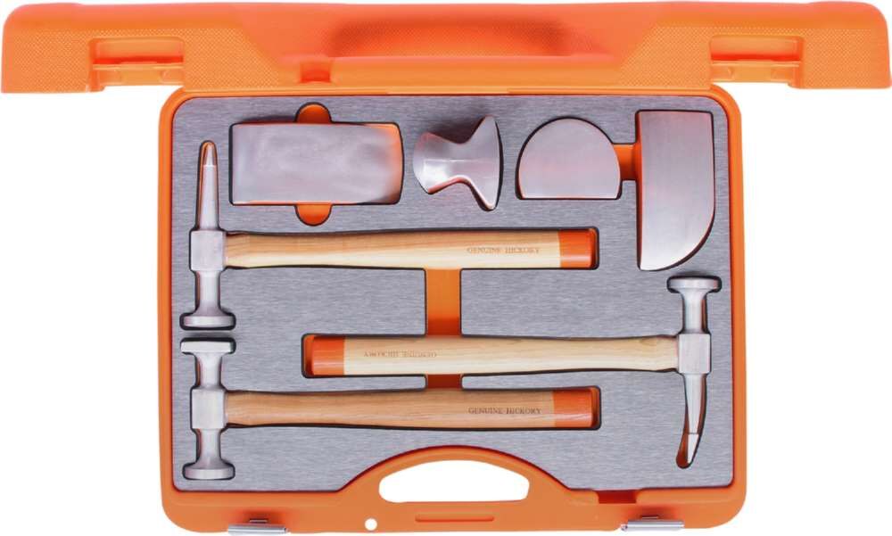 KS Tools Aluminium Karosserie Ausbeul Satz 7 Teile Produktbild KS Tools Aluminium Karosserie Ausbeul Satz 7 Teile