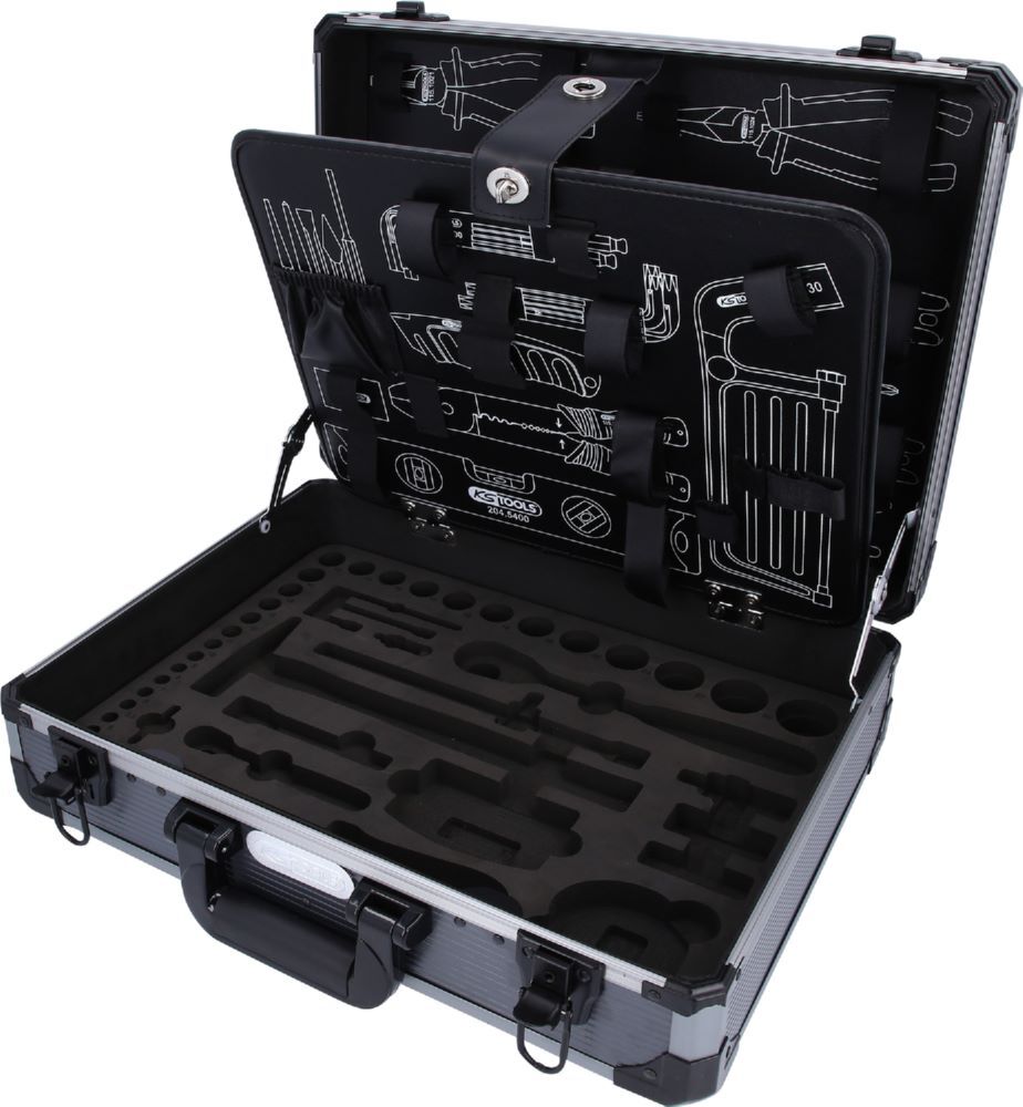 KS Tools Aluminium Leerkoffer abschließbar für 911.0727 Produktbild KS Tools Aluminium Leerkoffer abschließbar für 911.0727