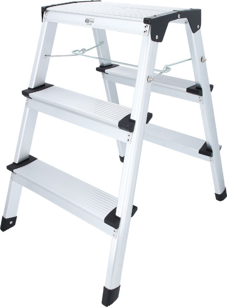Produktbild KS Tools Stehleiter Aluminium Stufen bis 150 kg 620 mm