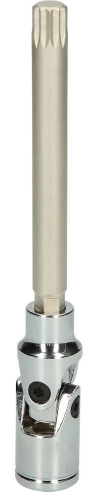 KS Tools 3/8 Zoll Antriebswellen Bit-Stecknuss mit Gelenk für Vielzahn M10 Länge 143 mm KS Tools 3/8 Zoll Antriebswellen Bit-Stecknuss mit Gelenk für Vielzahn M10 Länge 143 mm