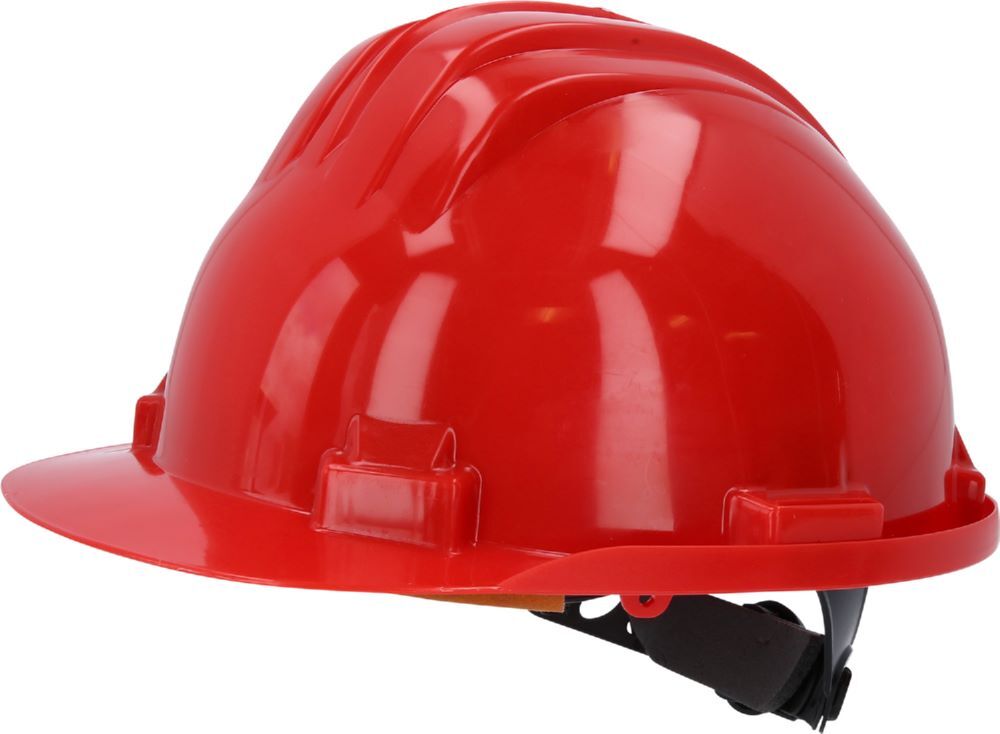 Produktbild KS Tools Arbeits Schutzhelm abnehmbares Kopfband 230 x 140 mm rot