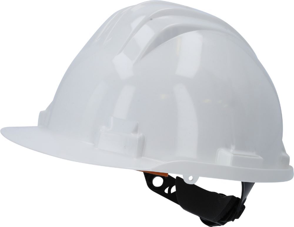 Produktbild KS Tools Arbeits Schutzhelm abnehmbares Kopfband 230 x 140 mm weiss