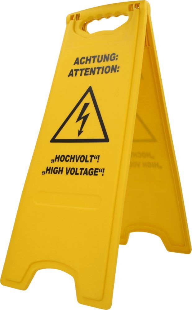 Produktbild KS Tools Aufsteller Elektrische Spannung Blitzsymbol 275 x 680 mm